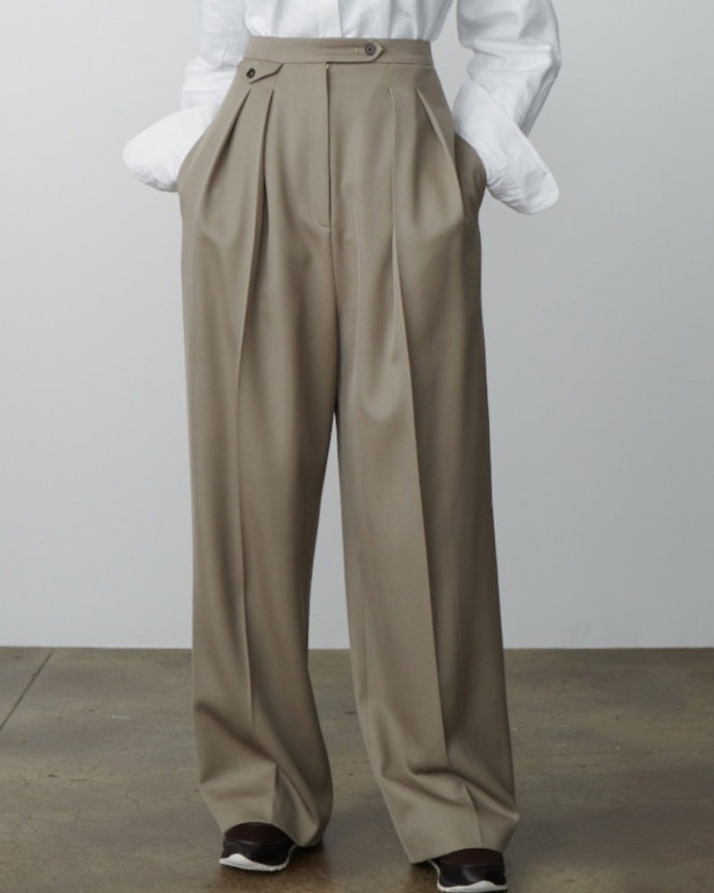 Woolen Oversized Pantalon - Montierri
