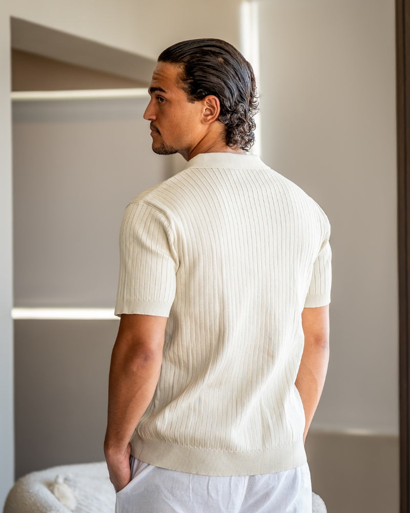 Premium Ribbed Polo — Avelmontis