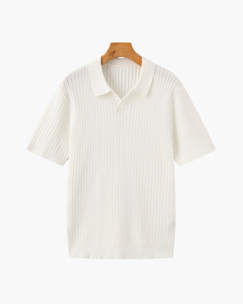 Premium Ribbed Polo - Montierri