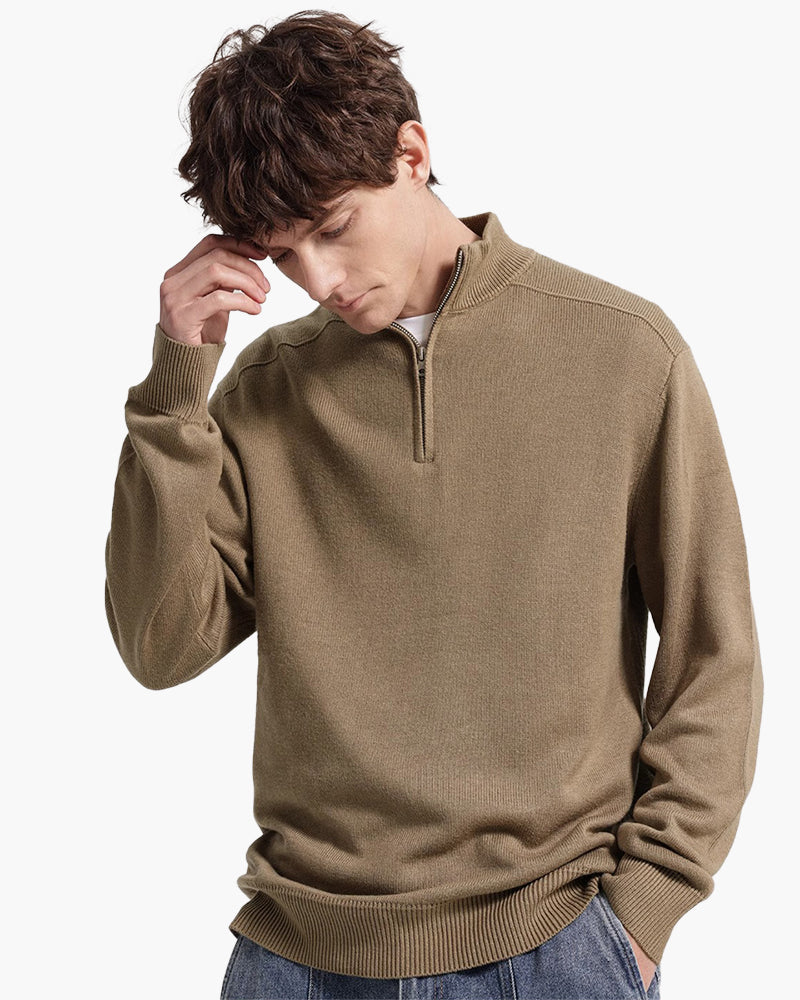 100% Merino Wool Zip Up | Bellmont Society