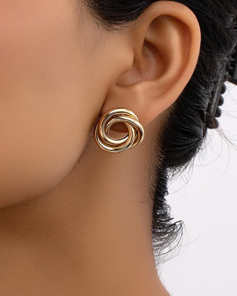 Aurelia Knot Studs | Bellmont Society