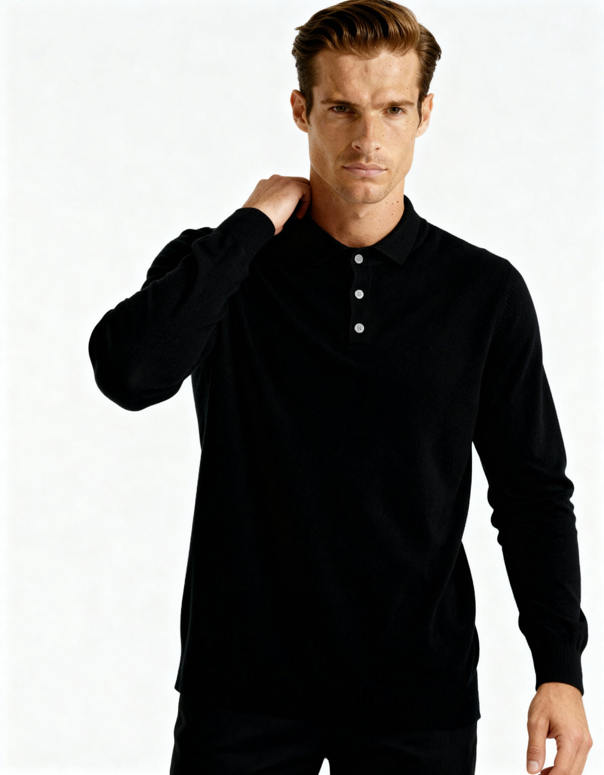 100% Cashmere Polo | Bellmont Society
