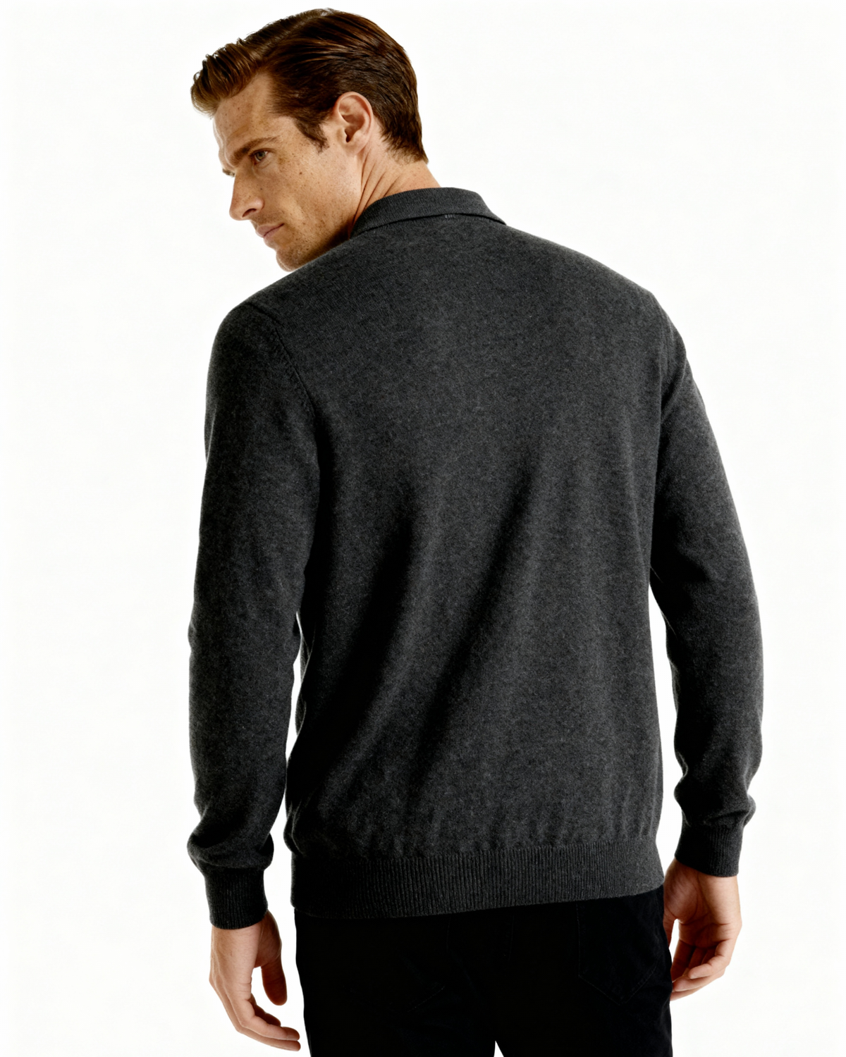 100% Cashmere Polo | Bellmont Society