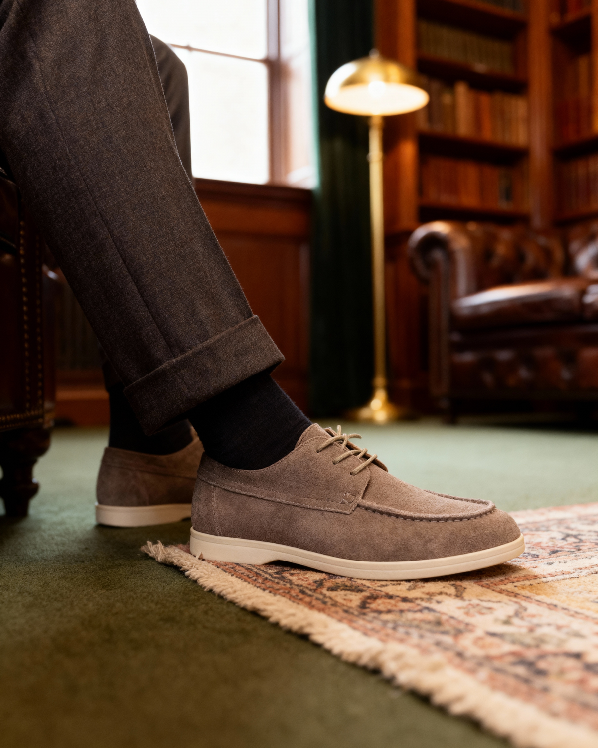 Premium Suede Lace Shoes — Avelmontis