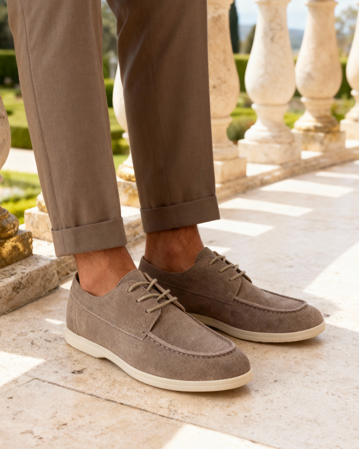 Premium Suede Lace Shoes — Avelmontis