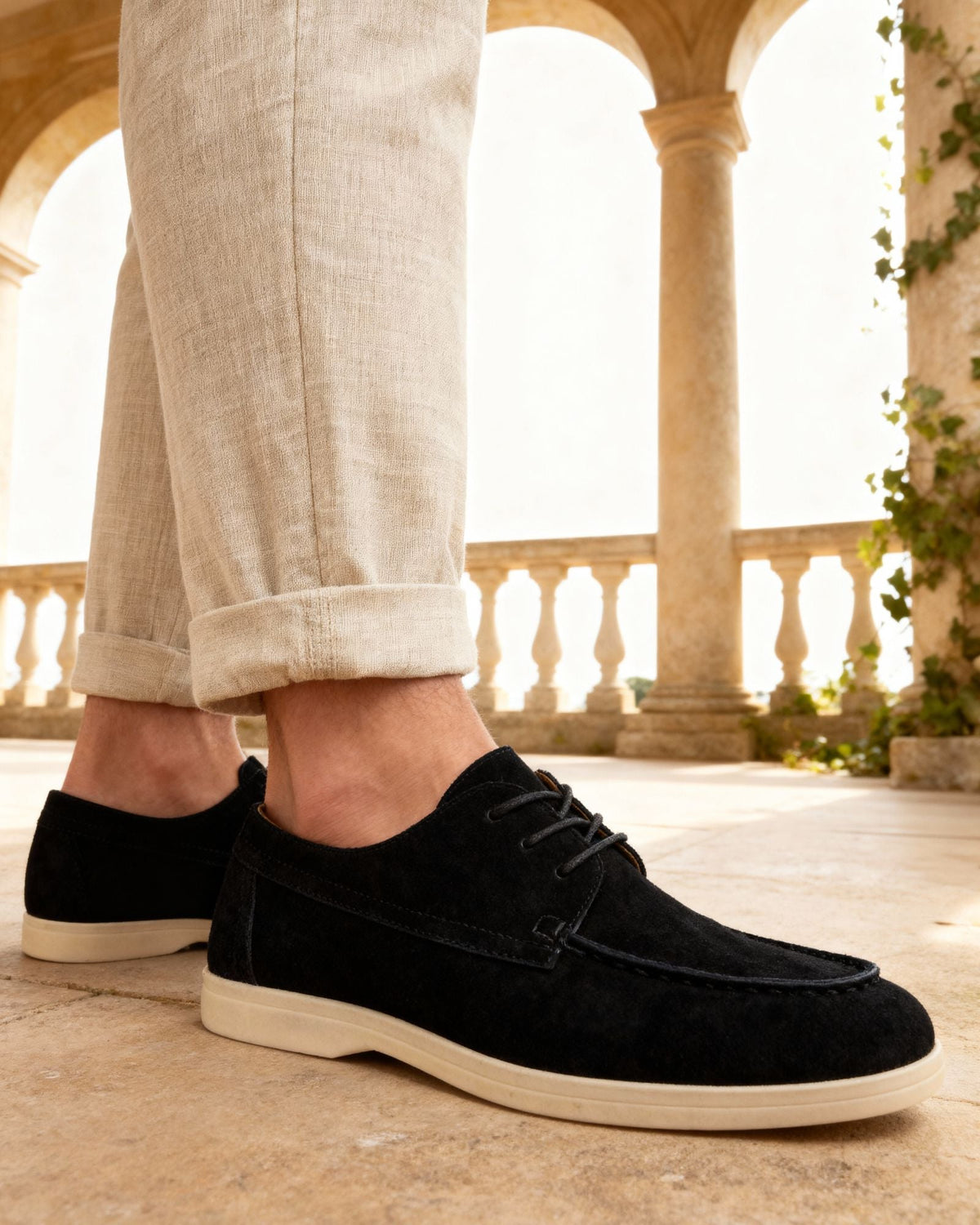 Premium Suede Lace Shoes — Avelmontis