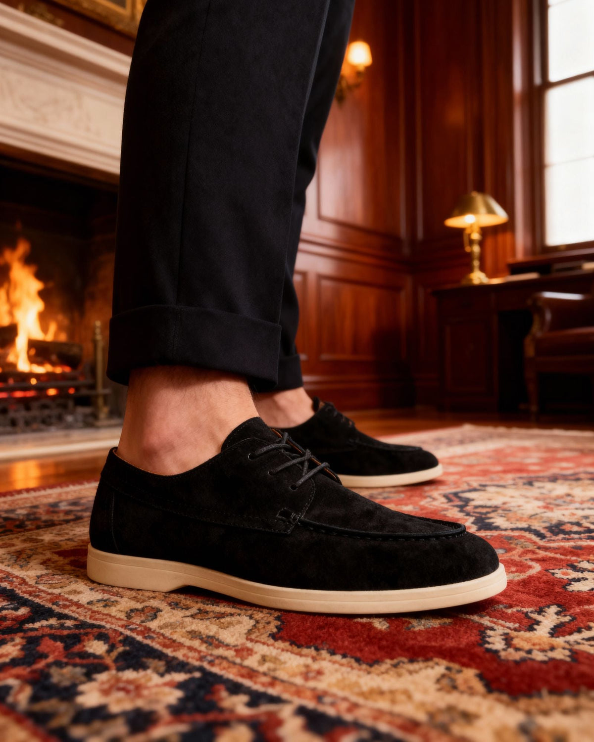 Premium Suede Lace Shoes — Avelmontis