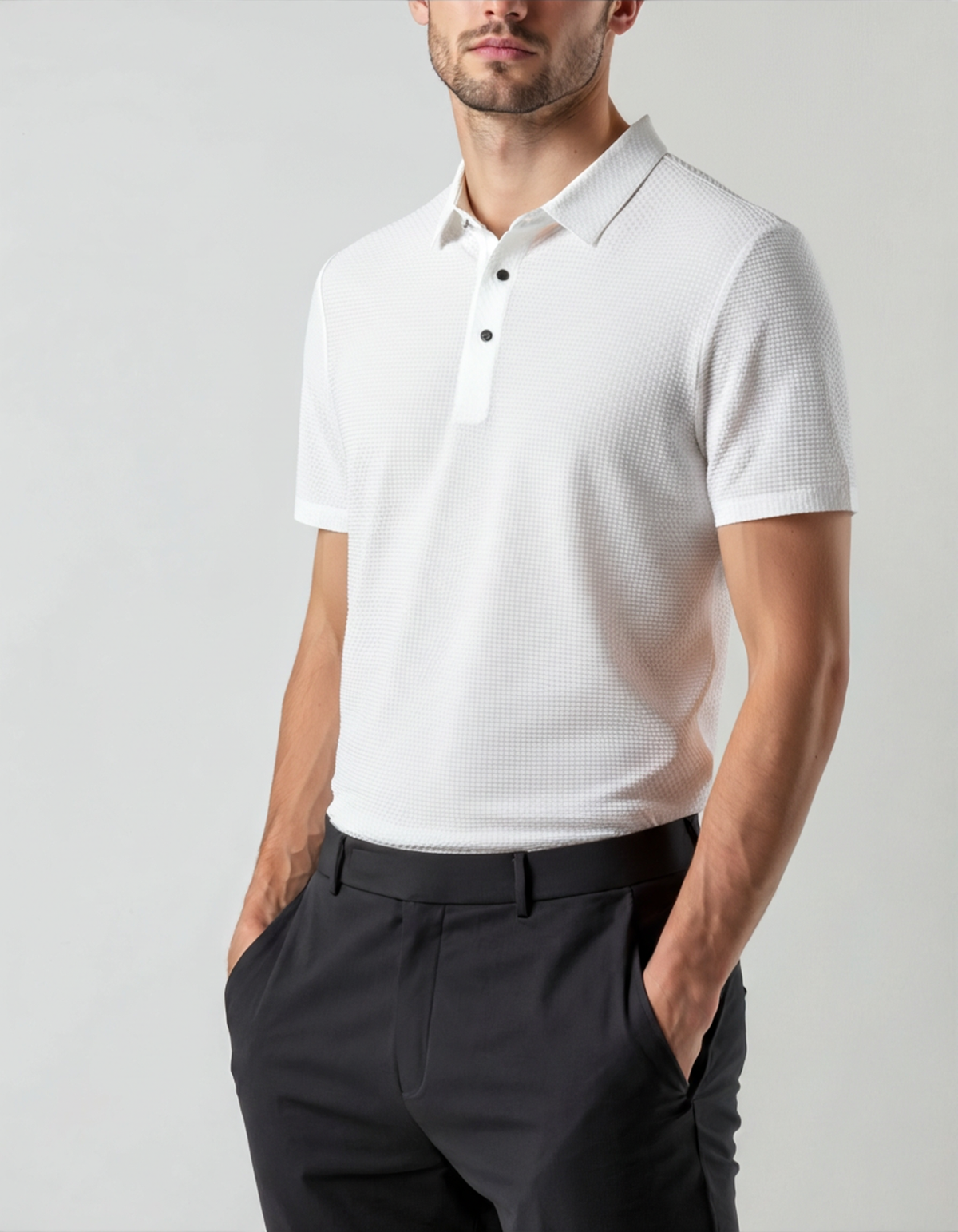Prestigio Silk Polo (Anti-Wrinkle) — Avelmontis