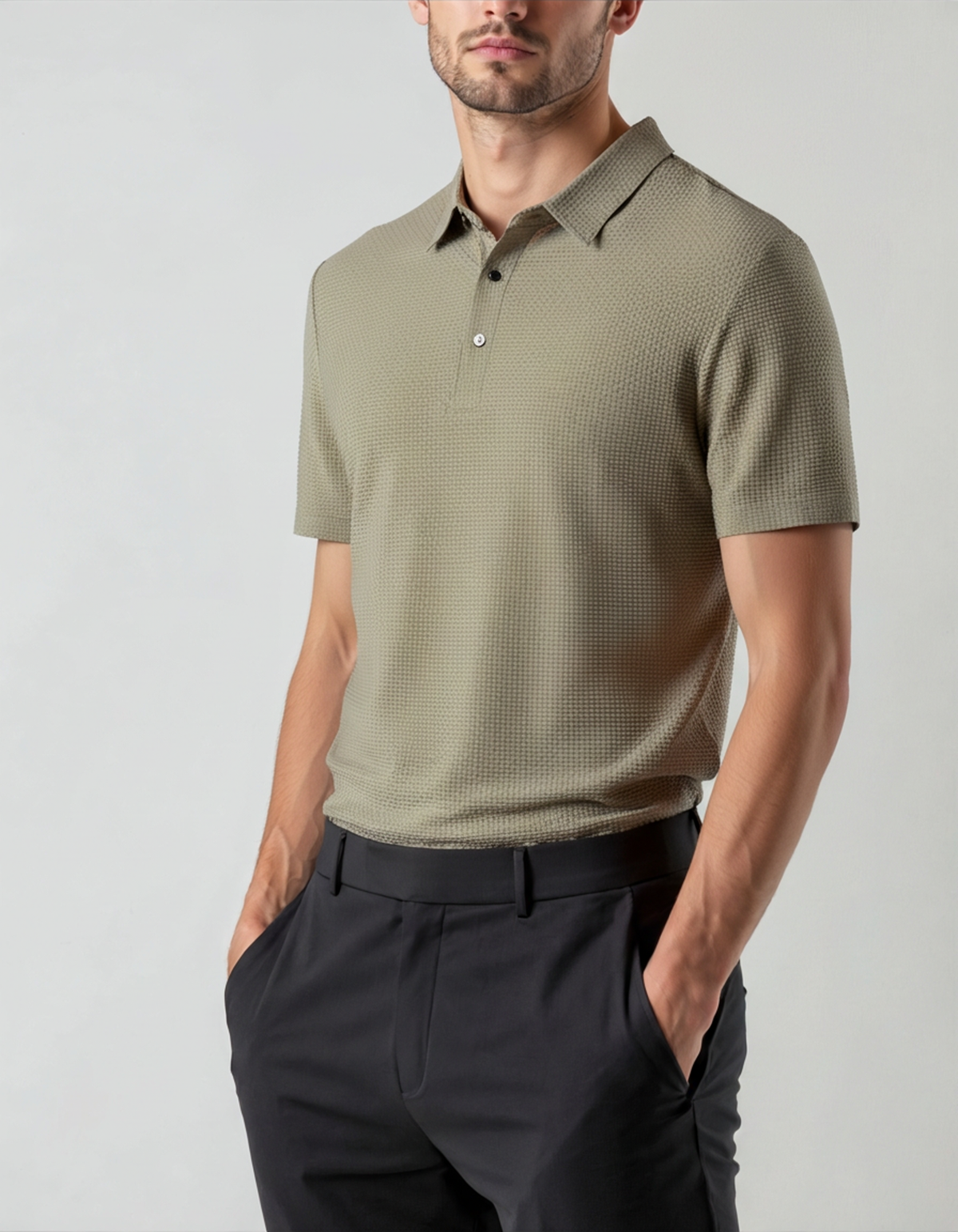 Prestigio Silk Polo (Anti-Wrinkle) — Avelmontis