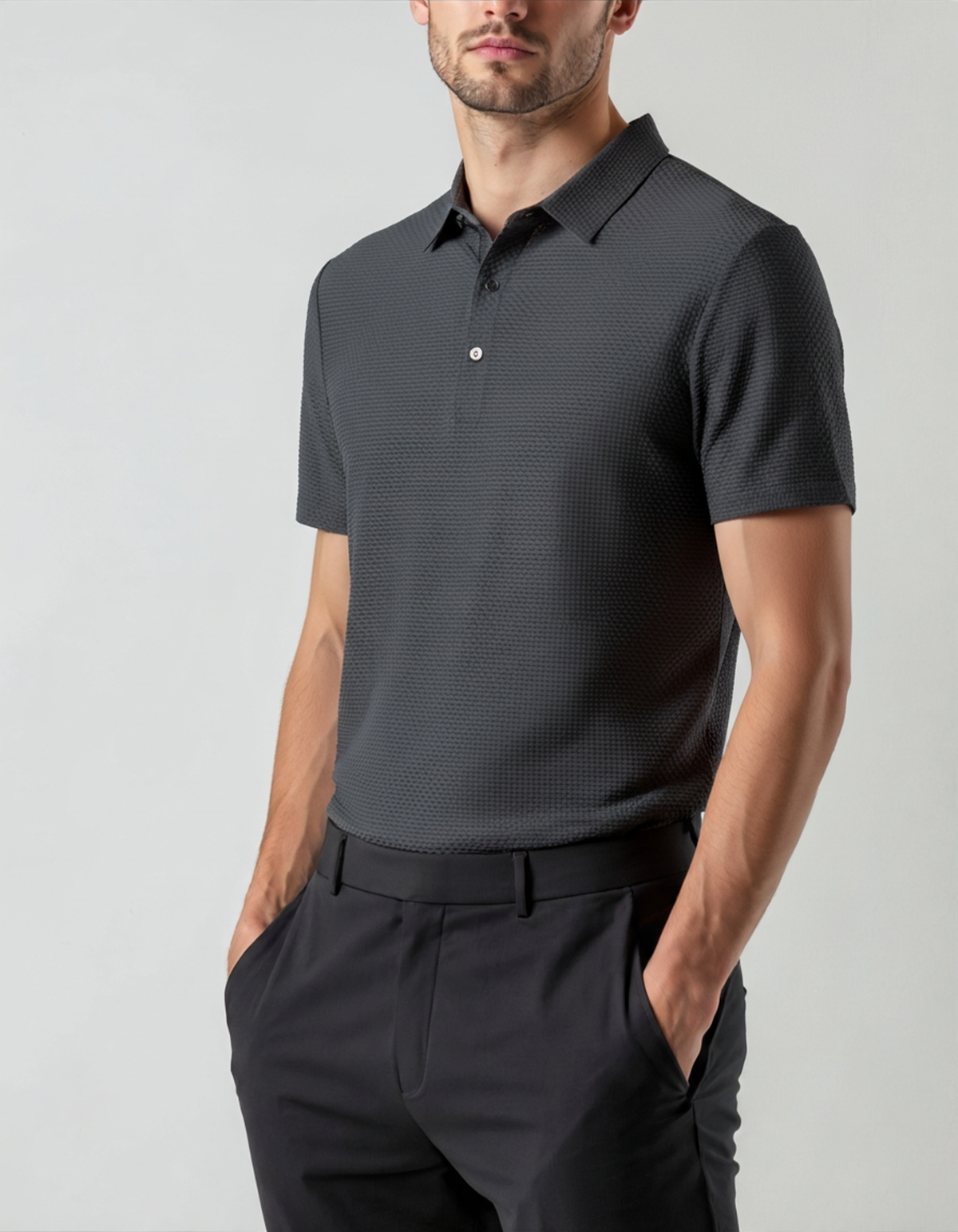 Prestigio Silk Polo (Anti-Wrinkle) — Avelmontis