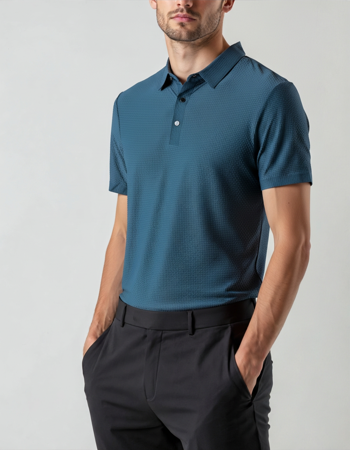 Prestigio Silk Polo (Anti-Wrinkle) — Avelmontis