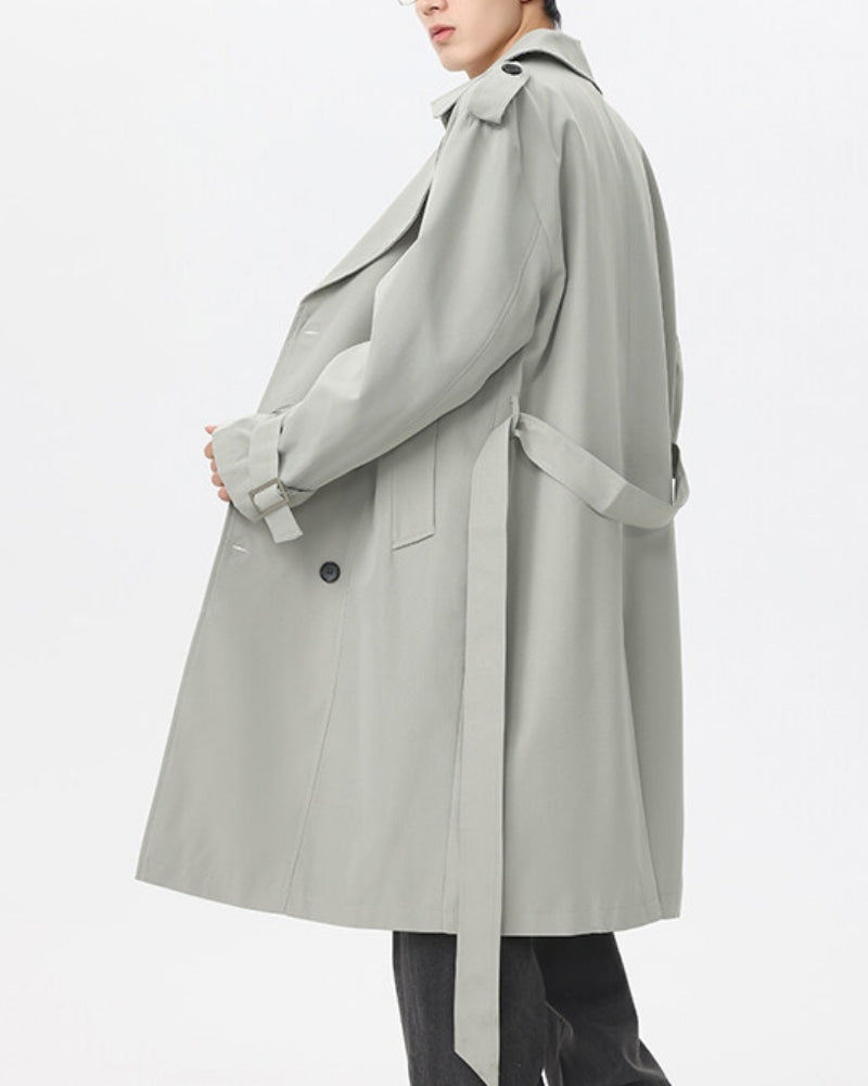 Classic Double-Breasted Trench Coat | Bellmont Society