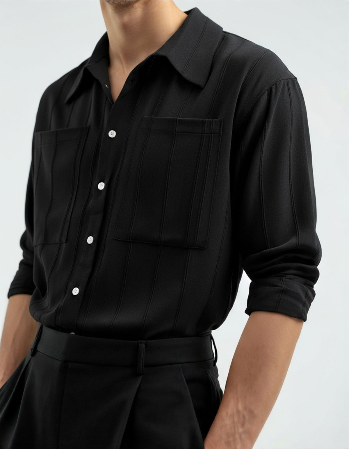 ST Tropez Ribbed Shirt - Montierri