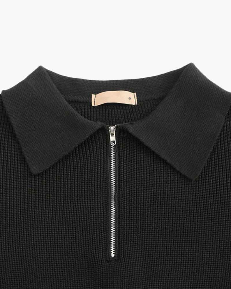 Cesare Half Zip Sweater | Bellmont Society