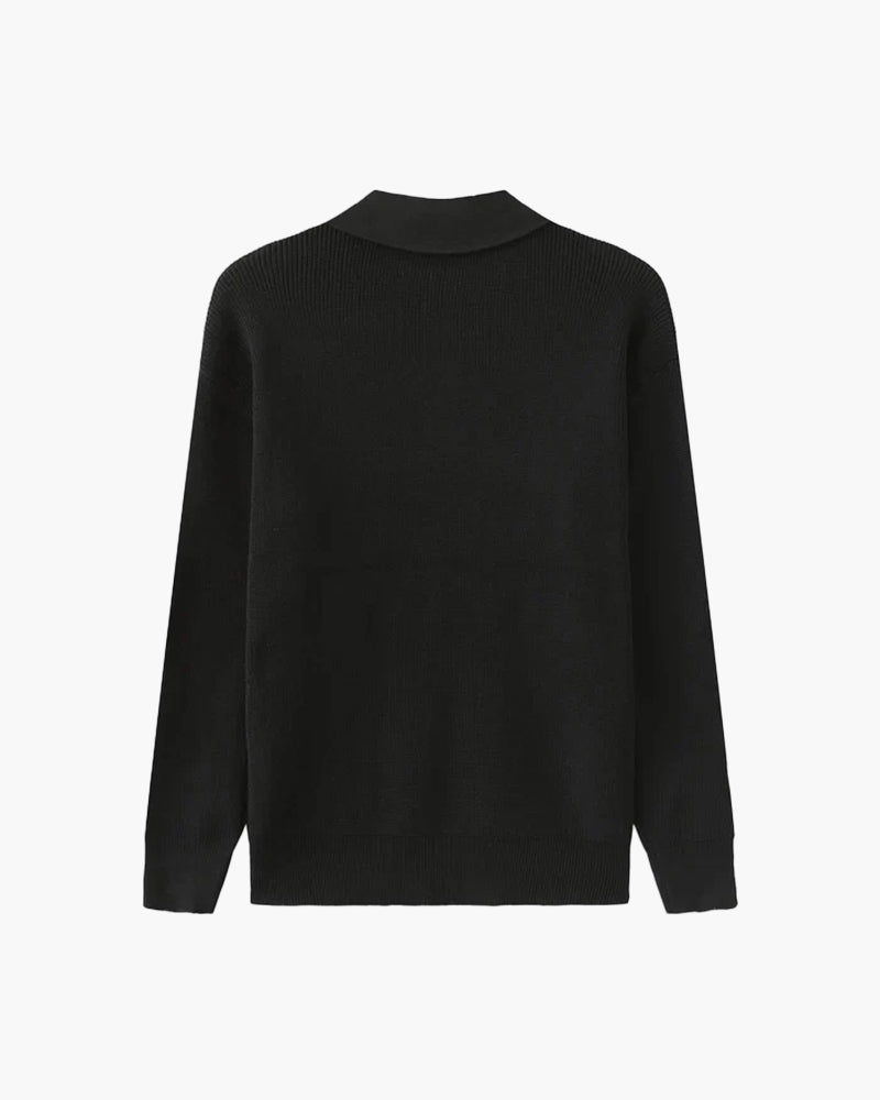 Cesare Half Zip Sweater | Bellmont Society