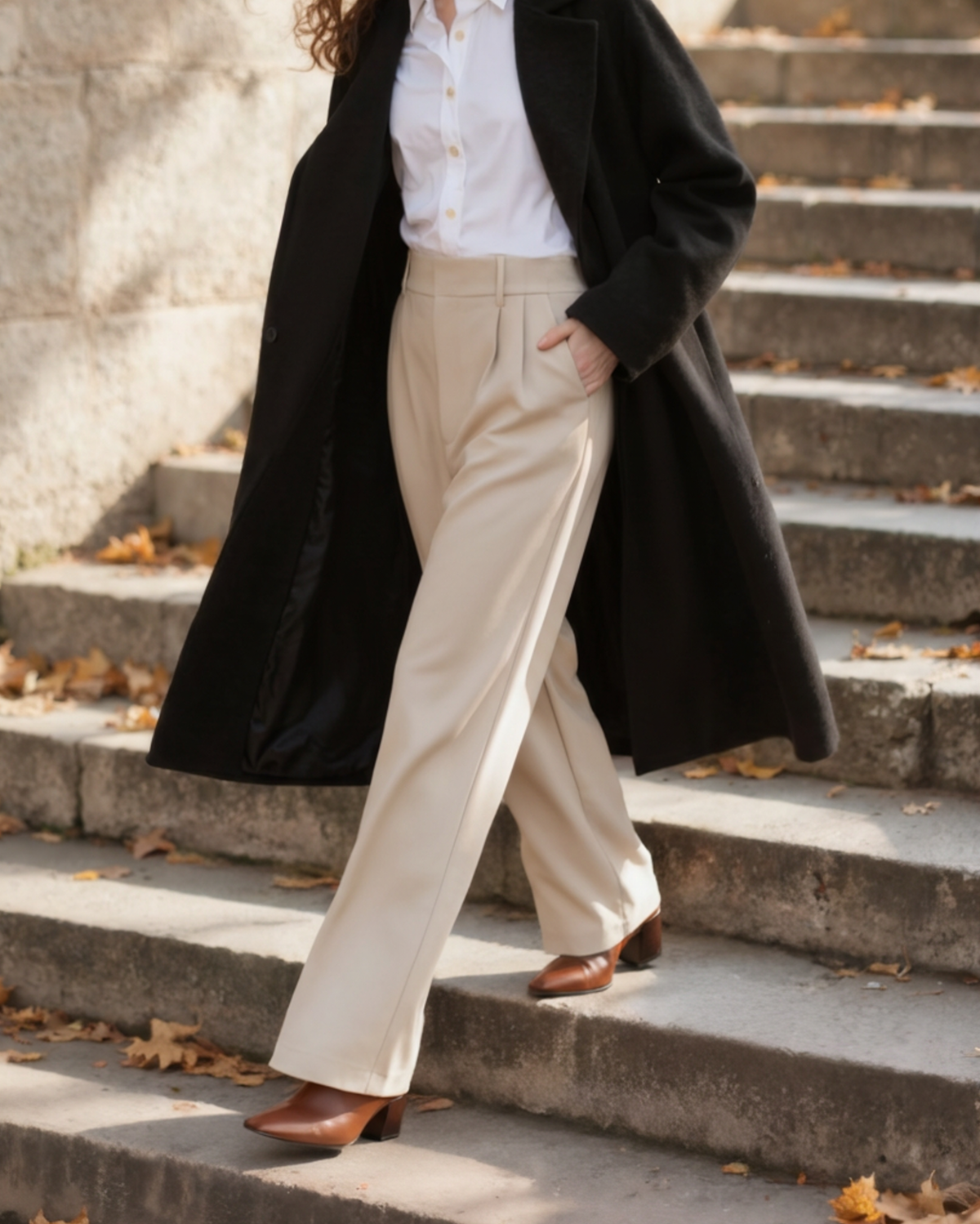 Serena Wide-Leg Trousers - Montierri