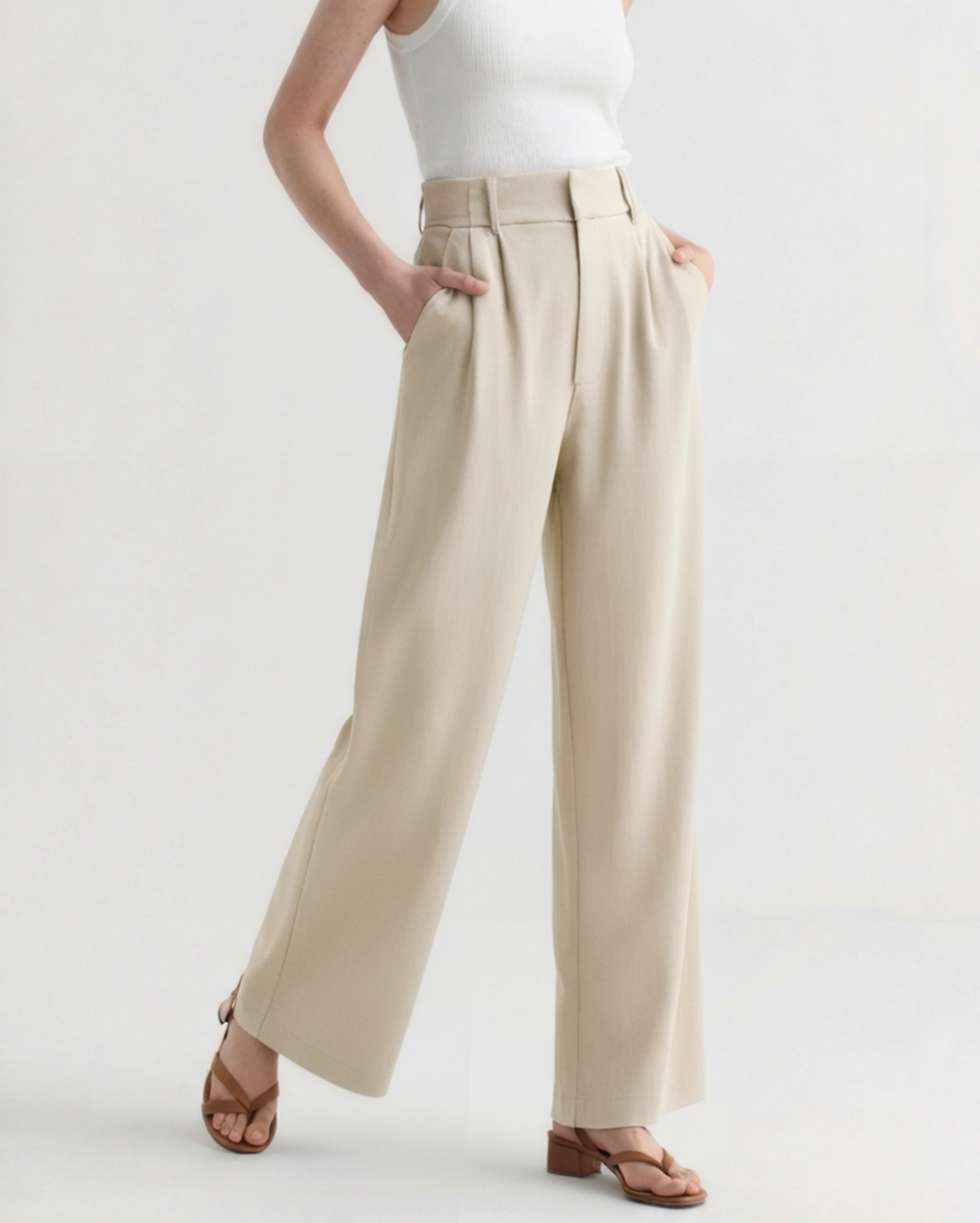 Serena Wide-Leg Trousers - Montierri