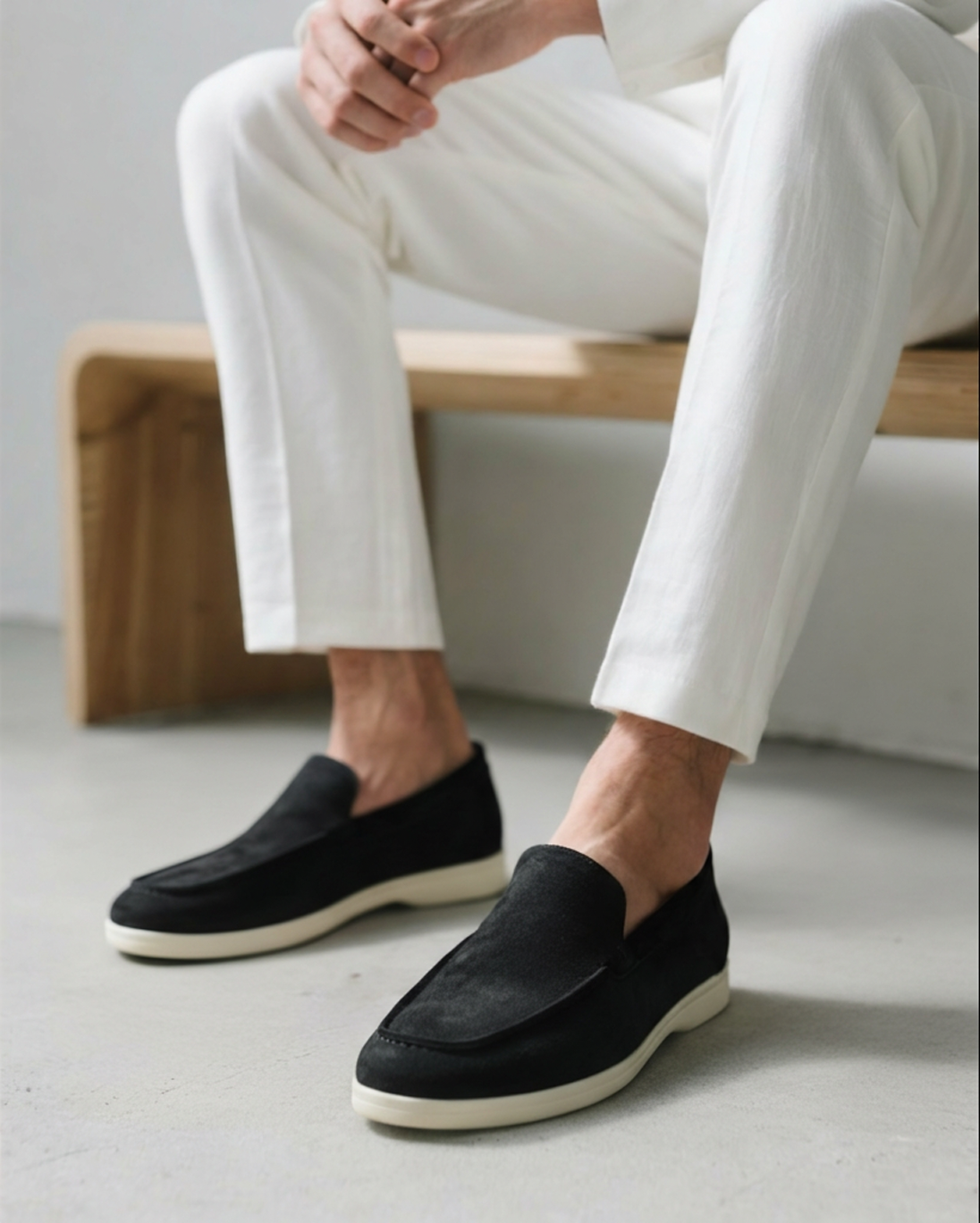 Suede Loafers - Montierri