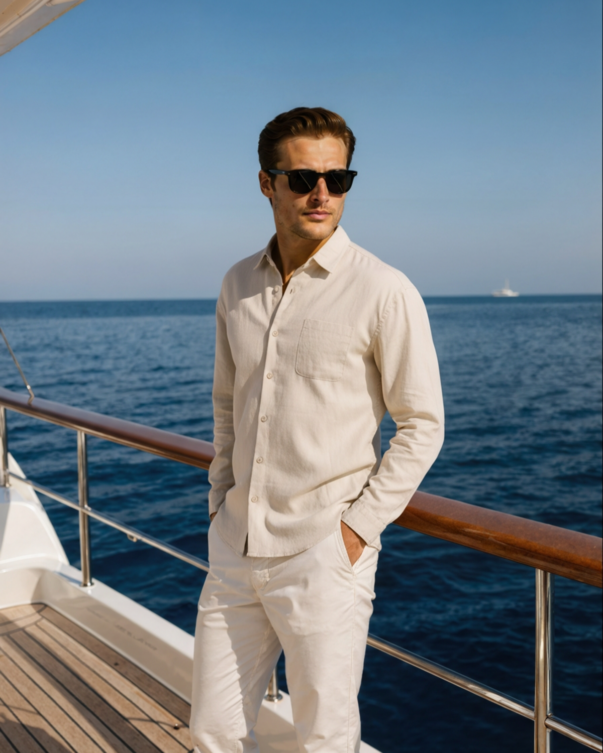 Cape Town - 100% Linen Shirt | Bellmont Society