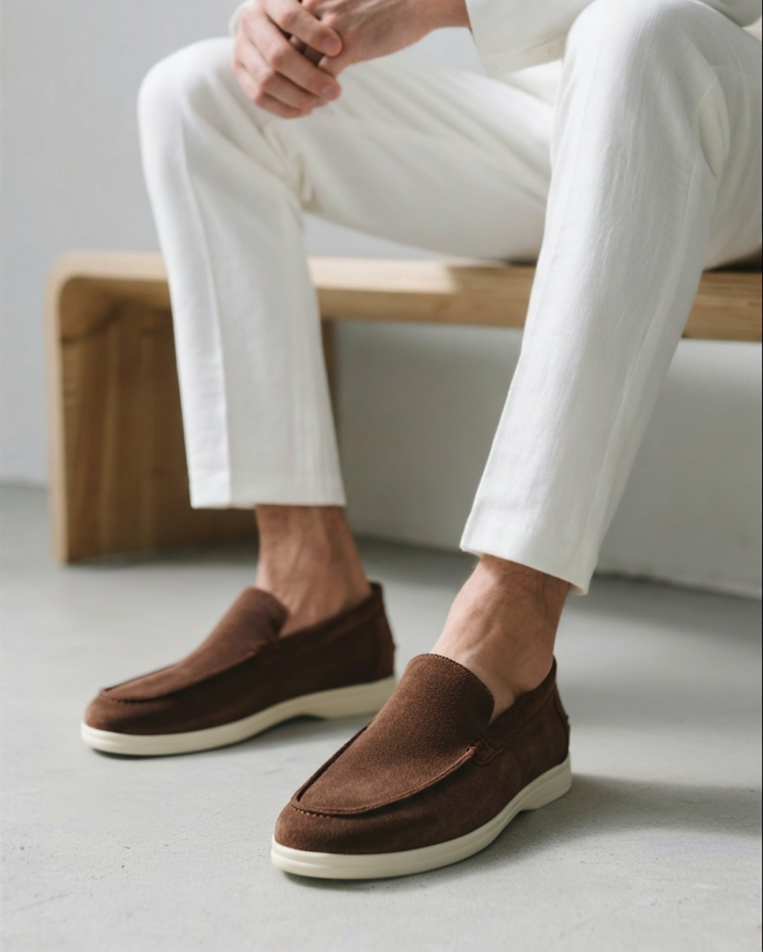 Suede Loafers - Montierri