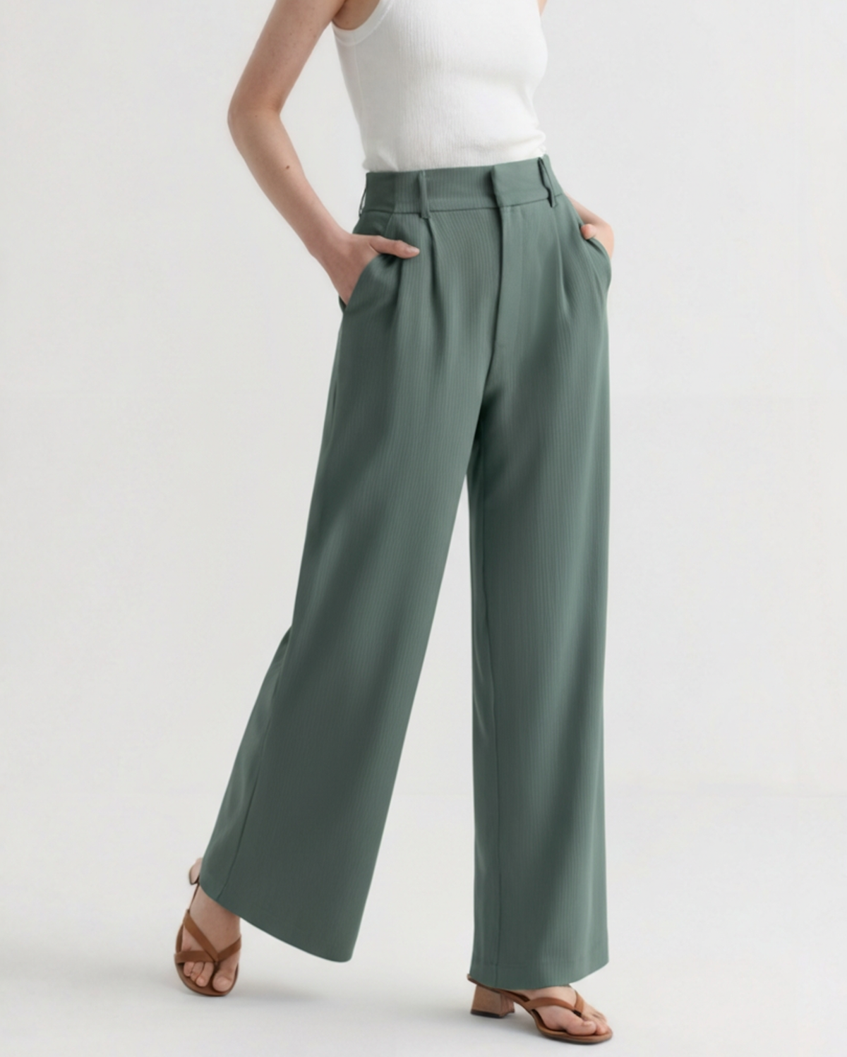 Serena Wide-Leg Trousers - Montierri