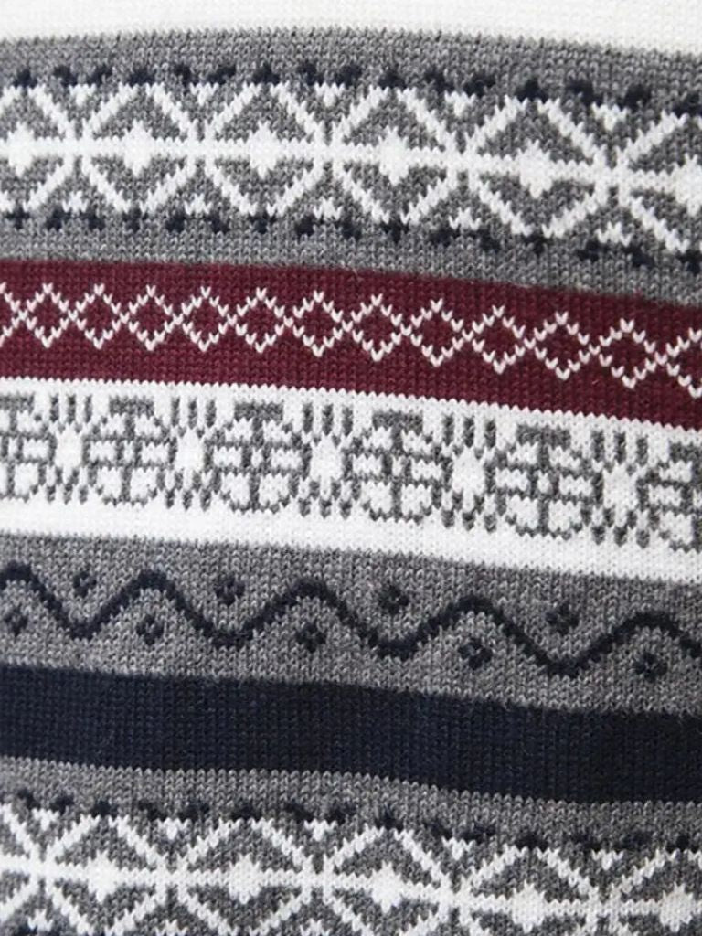 Half Zip Knit Pullover Sweater — Avelmontis