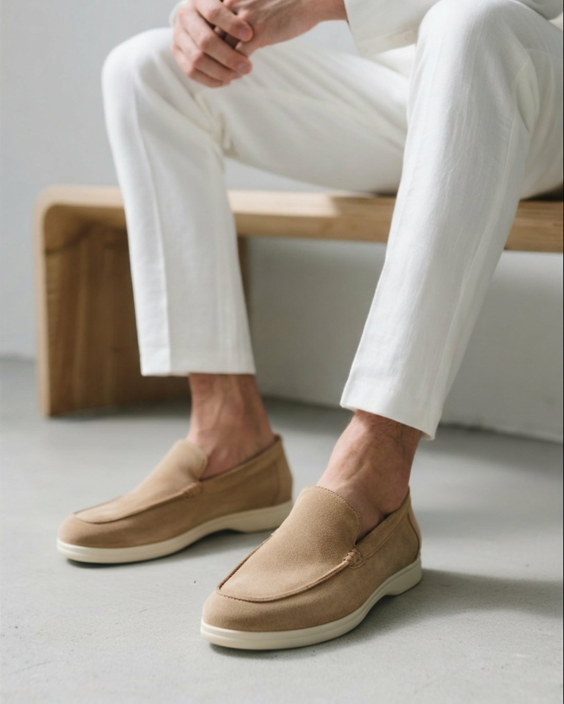 Suede Loafers - Montierri