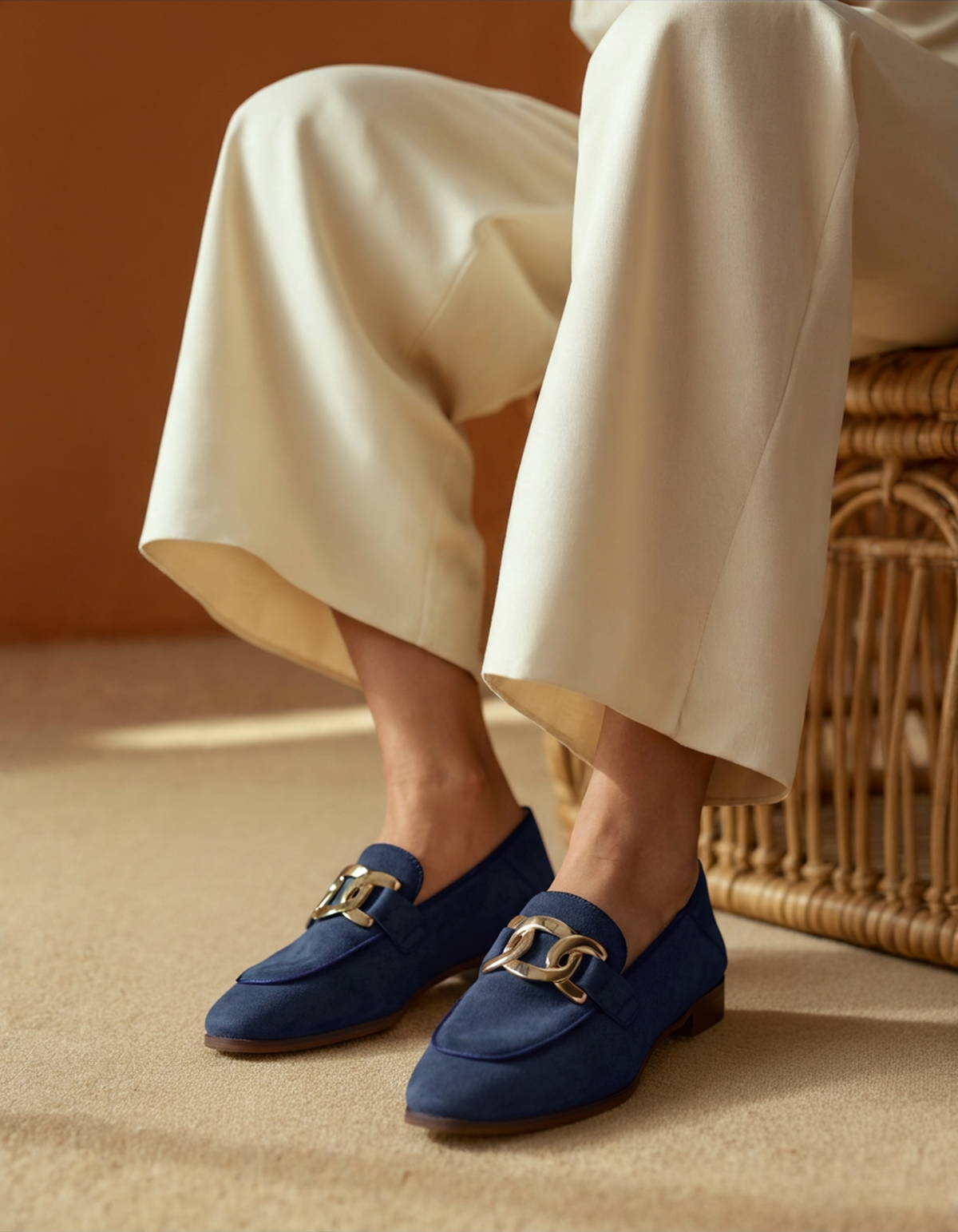Duchess Loafers Suede | Bellmont Society