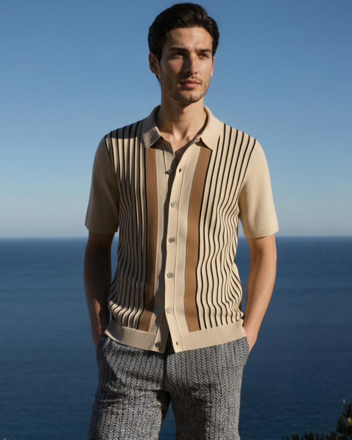 The Monte Carlo Knit Polo - Montierri
