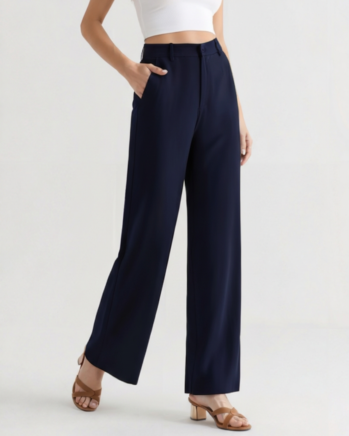Serena Wide-Leg Trousers - Montierri