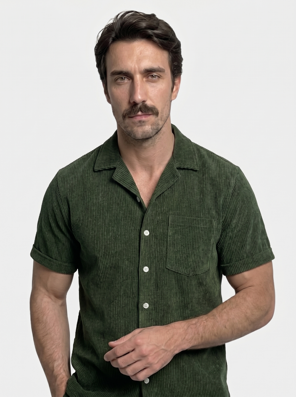Summer Corduroy Set Shorts and Shirt - Montierri