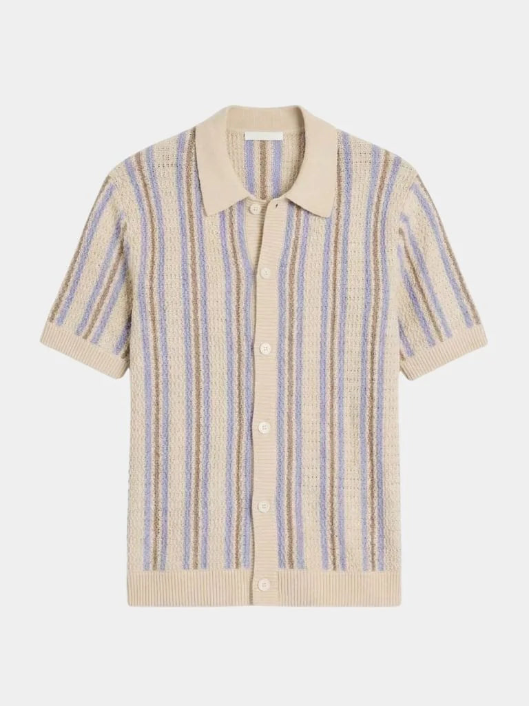 Atlantic Frame Knit Polo | Bellmont Society