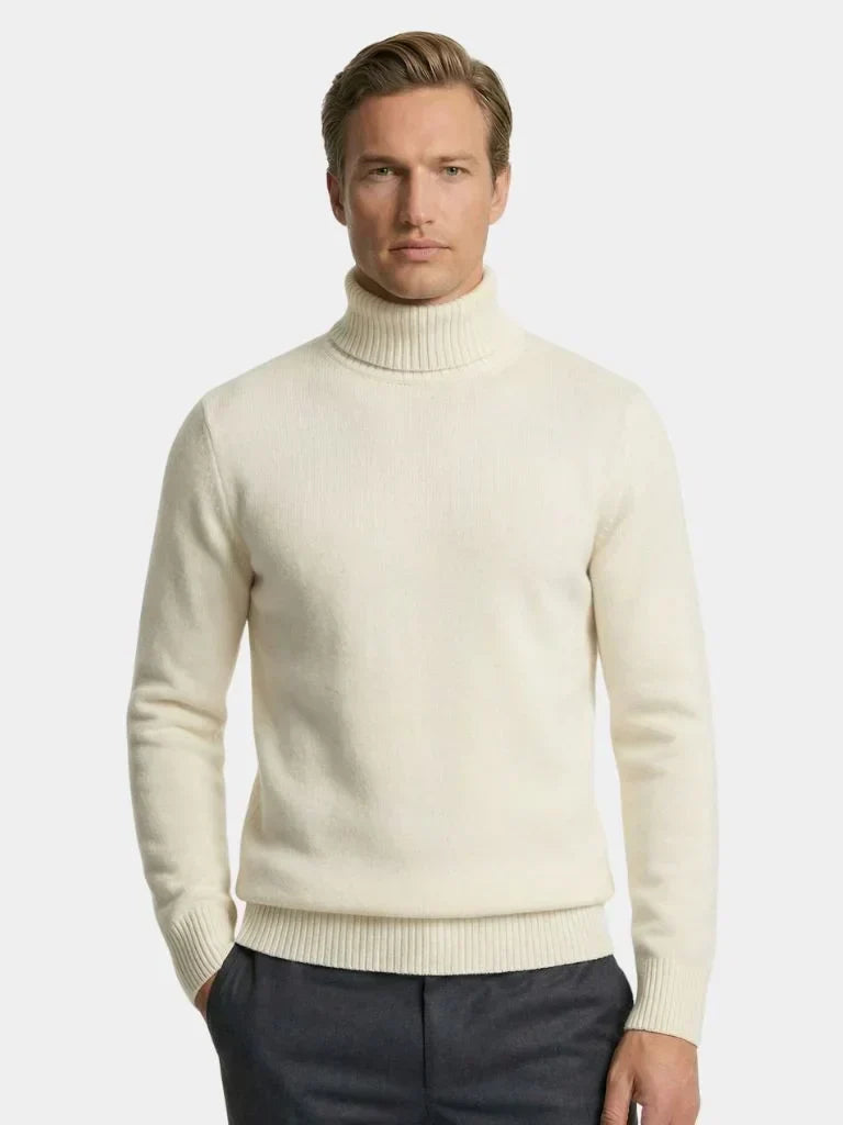 Aurelius Wool Turtleneck | Bellmont Society