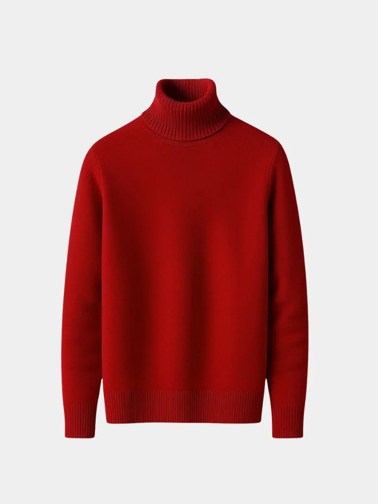 Aurelius Wool Turtleneck | Bellmont Society
