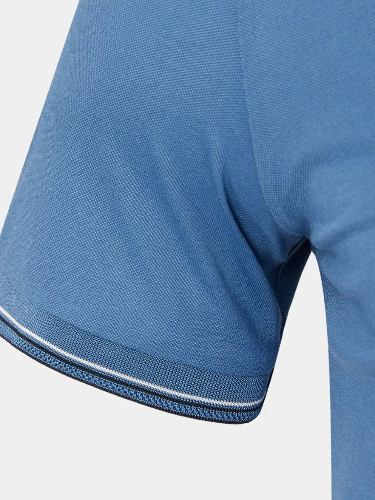 Azure Classic Polo | Bellmont Society