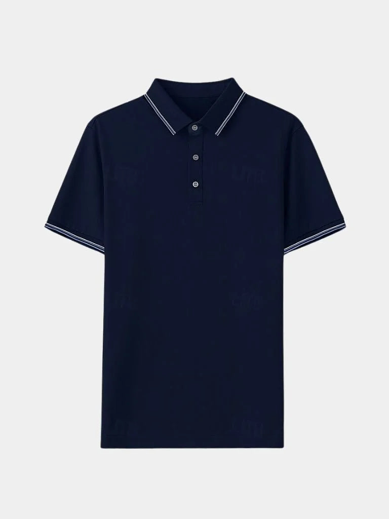 Azure Classic Polo | Bellmont Society