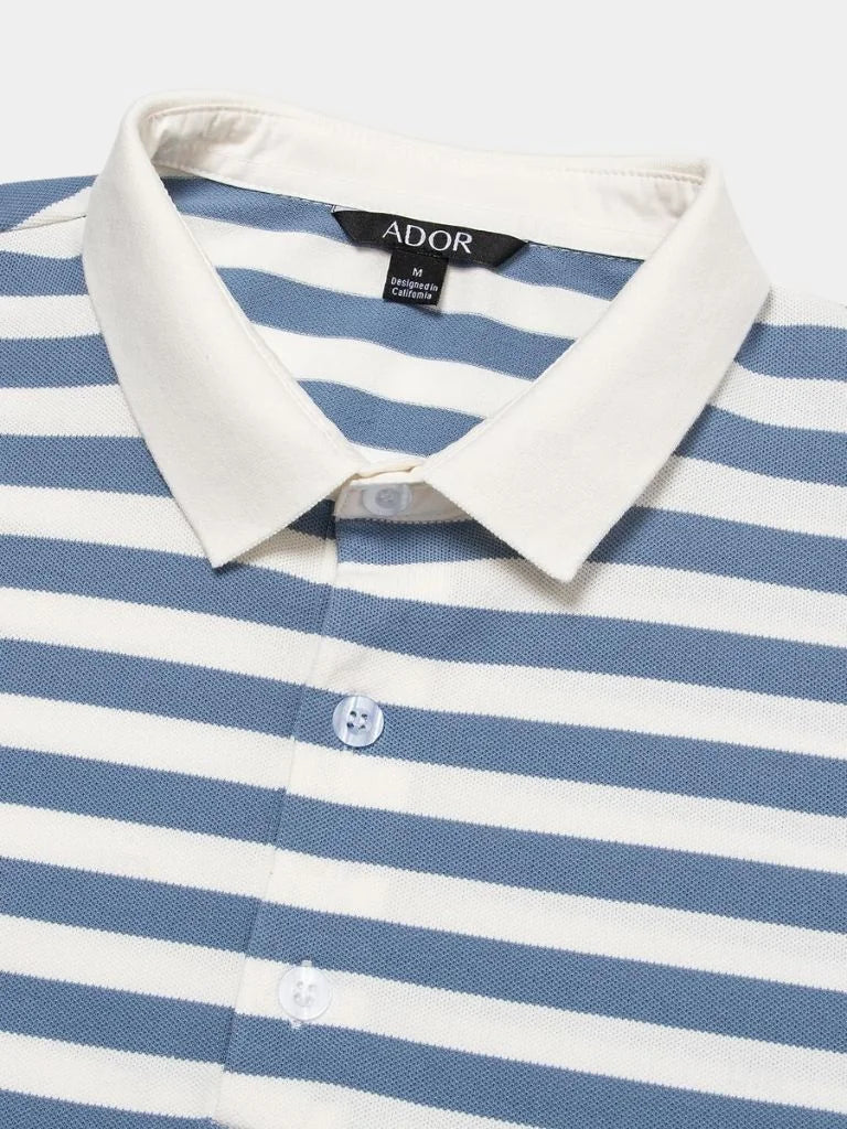 Azure Nautique Polo | Bellmont Society