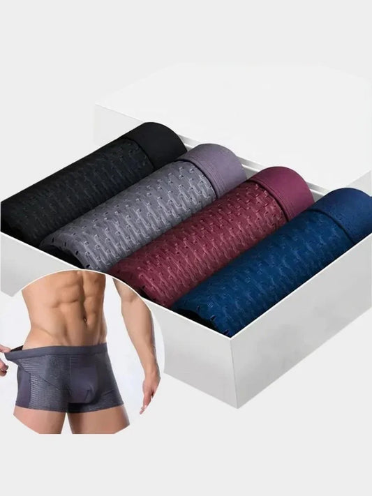 Bamboo Fiber Boxer Shorts - All-Day Comfort | Bellmont Society