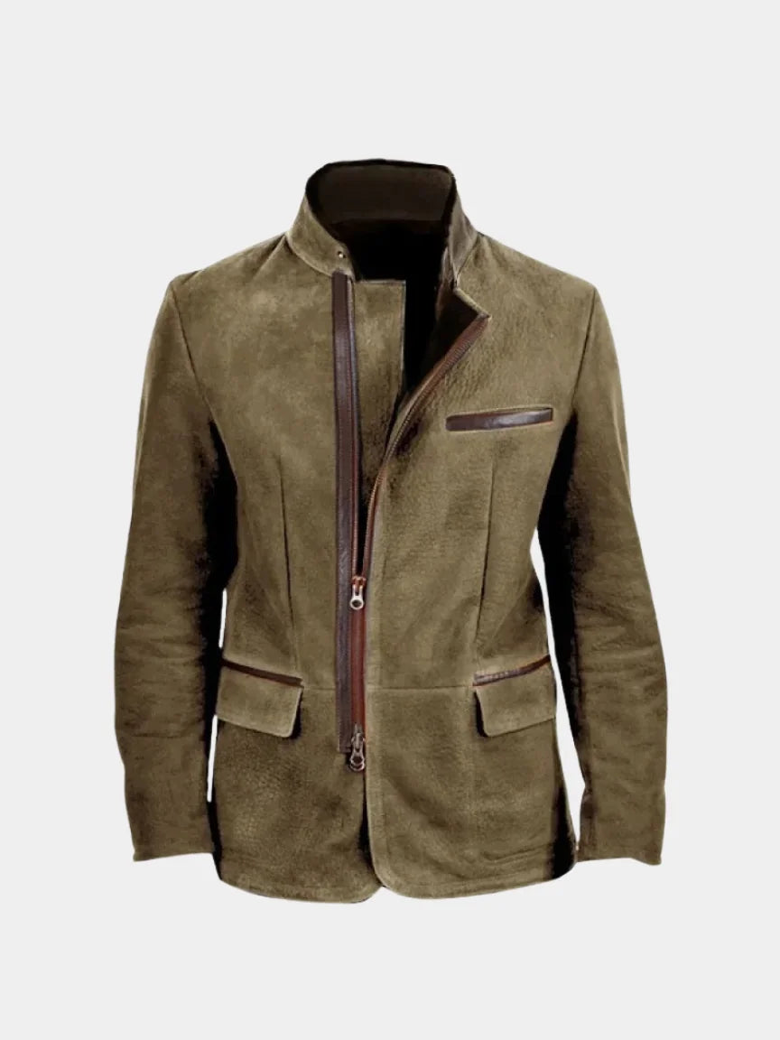 Bearstone Suede Field Jacket | Bellmont Society