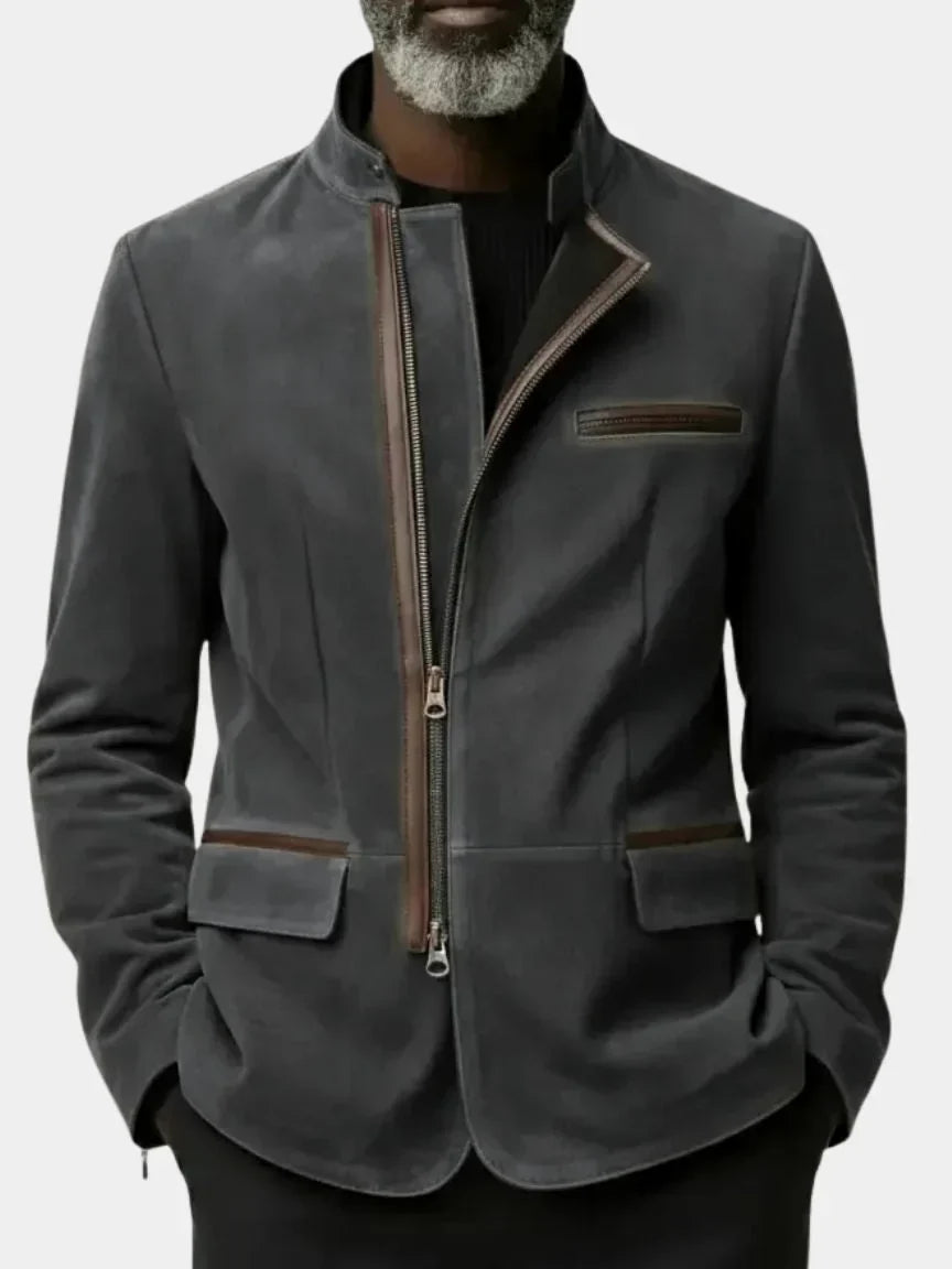 Bearstone Suede Field Jacket | Bellmont Society