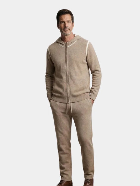 Belvoir Taupe Cashmere Set | Bellmont Society