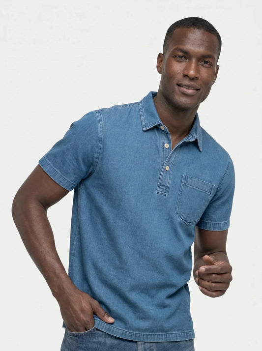 Bethlehem Blues Polo Shirt | Bellmont Society
