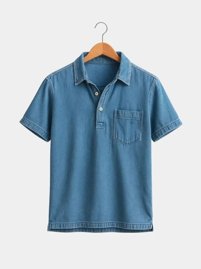 Bethlehem Blues Polo Shirt | Bellmont Society