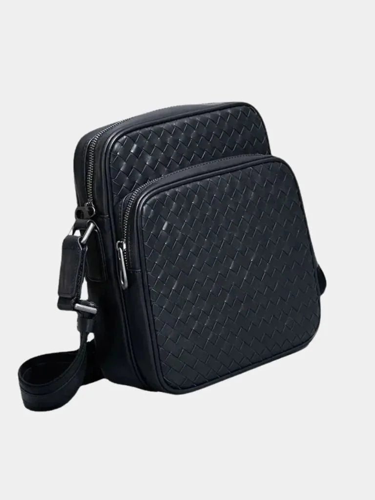Braided Heritage Shoulder Bag | Bellmont Society