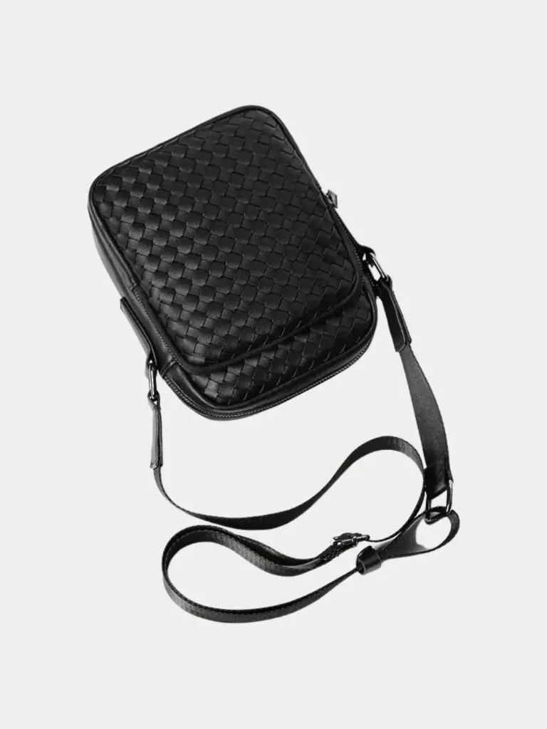 Braided Heritage Shoulder Bag | Bellmont Society