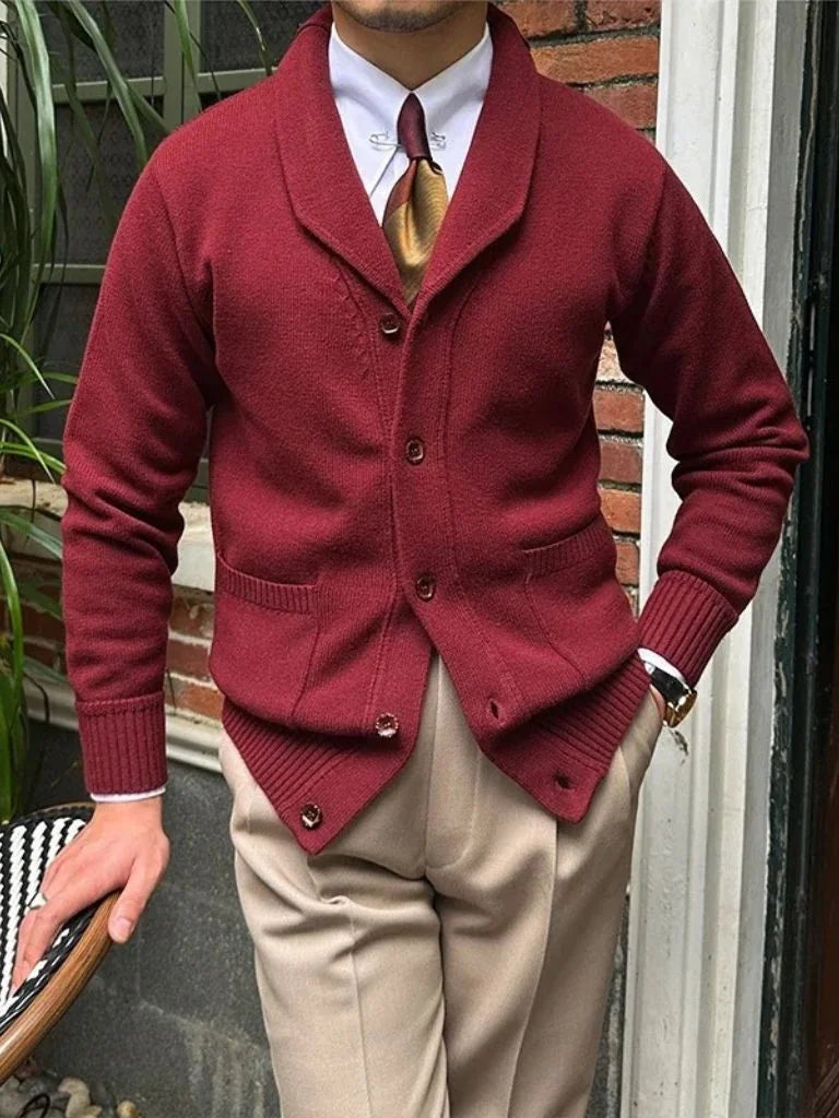 British Knit Cardigan | Bellmont Society