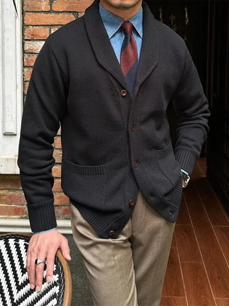 British Knit Cardigan | Bellmont Society