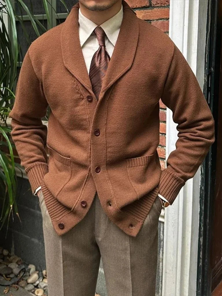 British Knit Cardigan | Bellmont Society