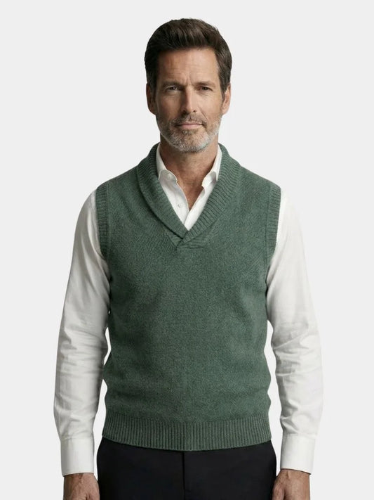 British Knit Vest Waistcoat | Bellmont Society