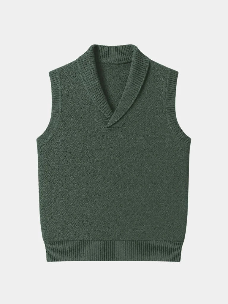 British Knit Vest Waistcoat | Bellmont Society